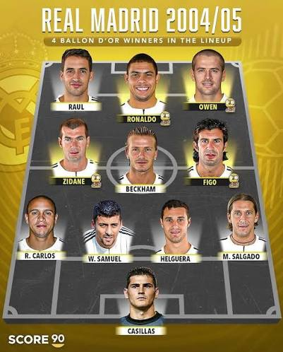 Real Madrid's Galácticos